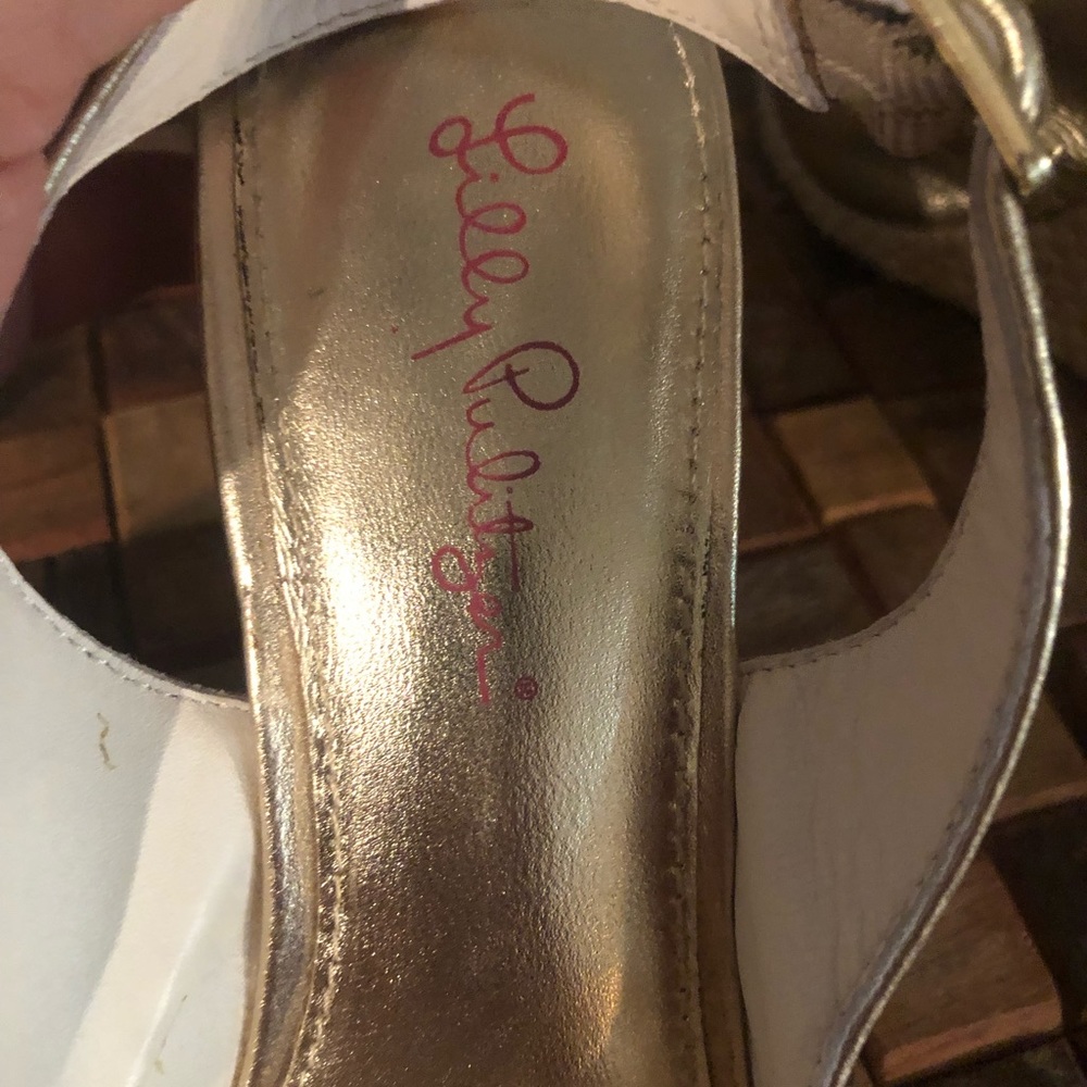 Lilly Pulitzer Kristin Wedge Shoes - Picture 10 of 14